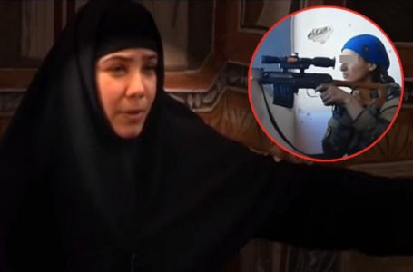 Forcat ukrainase thonë se kanë kapur snajperisten serbe që shërbeu si murgeshë, vizitat e saj të shpeshta në Serbi e Kosovë