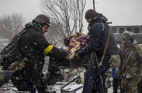 Sikur të mos mjaftojë lufta, temperaturat shkojnë disa gradë nën zero në Ukrainë (FOTO)