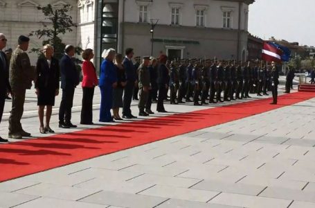 Nis ceremonia shtetërore për pritjen e presidentit të Letonisë
