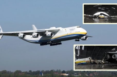 Çfarë po ndodh me aeroplanin më të madh në botë që rusët në Ukrainë?