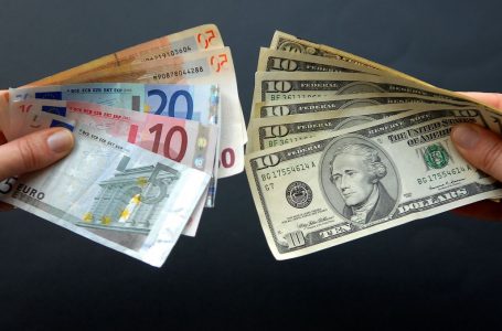 Vlera e euros barazohet me atë të dollarit