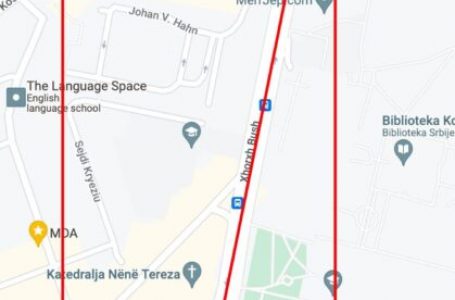 Këto dy rrugë do të mbyllen nesër në Prishtinë për Ditën e Evropës