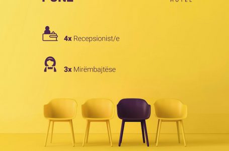 Hotel 12 hap konkurs pune në dy pozita