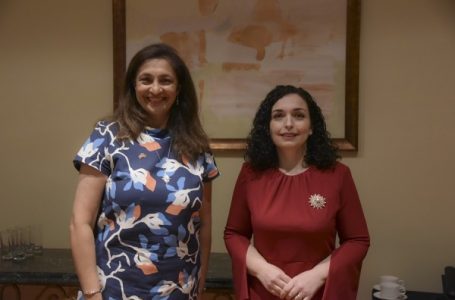 ​Presidentja Osmani u takua me nënsekretaren amerikane të shtetit Uzra Zeya