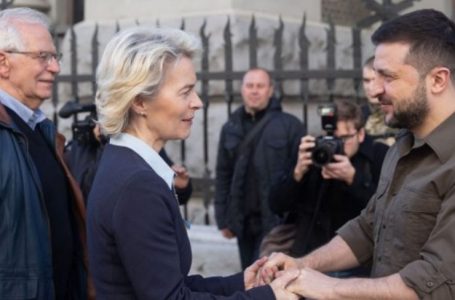 Von der Leyen vizitë të papritur në Kiev, pritet të takohet me Zelenskyn