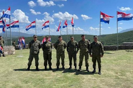 ​Policia Ushtarake e FSK-së trajnohet me Policinë Ushtarake Kroate