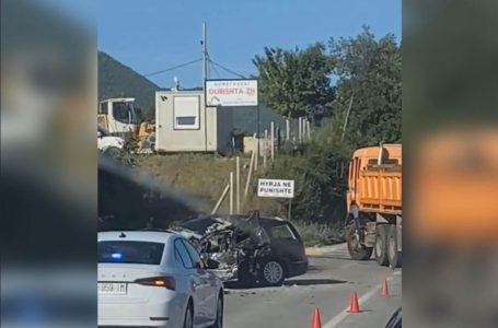 Aksidenti në rrugën Zhur-Prizren, njëri nga të lënduarit në gjendje kritike