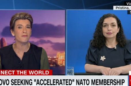 Presidentja Osmani në CNN: Amerika na ruan shpinën, gjithmonë e ka bërë