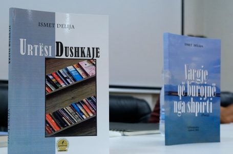 Autori Ismet Delija promovon dy libra