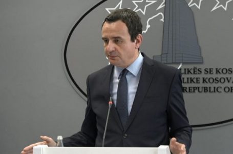 Reciprociteti për targa dhe letërnjoftime, Kurti uron që 1 shtatori do të shkoj siç është më së miri