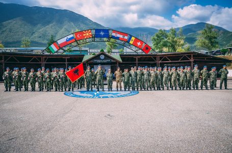 30 paqeruajtës nga Shqipëria përfundojnë misionin në Kosovë
