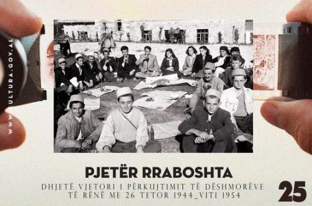Pjetër Rraboshta, fotografi i 16 mijë imazheve