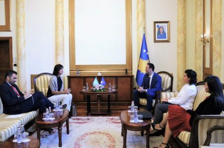 ​Konjufca takohet me Koordinatoren e Kombeve të Bashkuara për Zhvillim