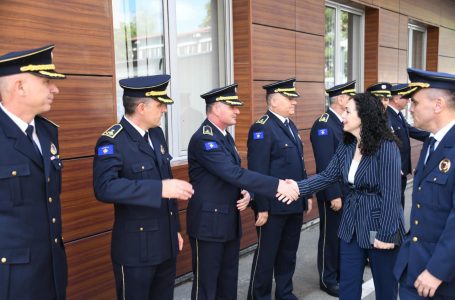 Osmani: Policia e Kosovës është shembull se si mund të themelojmë institucione të qëndrueshme