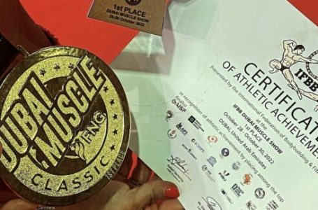 Hana Bicurri shpallet kampione botërore në “Dubai Muscle Show”