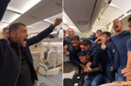 Atletico Madrid humbi penalltinë, festa e Portos në avion bëhet virale (VIDEO)