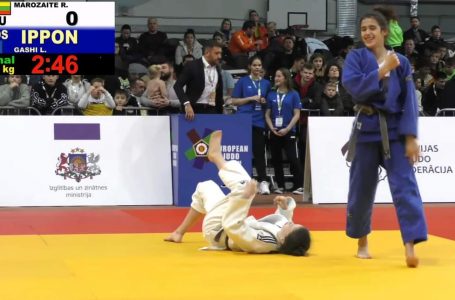 Laurina Gashi fiton medaljen e artë në Kupën Evropiane U18