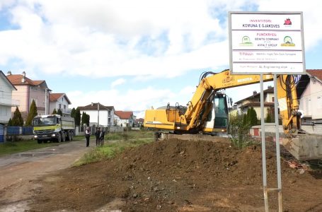 Nisin punimet në rrugën “Tahir Zajmi” në Gjakovë