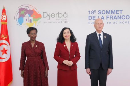 Osmani pritet nga Presidenti i Tunizisë