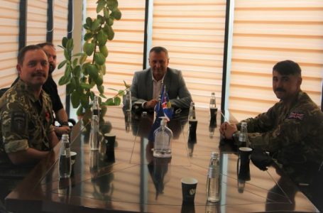 Siguria në Kosovë, kryeprokurori Isufaj takohet me Task Forcën Britanike të KFOR-it