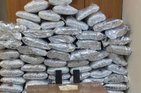 Sekuestrohen 74 kg kanabis në kufirin greko-shqiptar, arrestohet 34-vjeçari