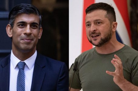 Sunak bisedë telefonike me Zelenskyn, shpreh mbështetjen e palëkundur të Britanisë