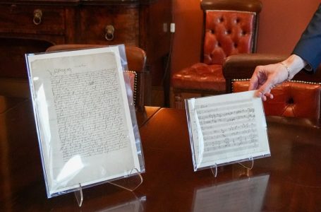 Dalin në ankand fleta muzikore e shkruar nga Mozart dhe letra ushtarake e mbretit Henry Vlll