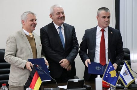 FOTO/ Qeveria Gjermane dhuron donacion në vlerë 500 mijë euro për Policinë e Kosovës