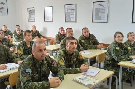 Nënoficerët e FSK-së studiojnë së bashku me vëllezërit e motrat e tyre në Shqipëri