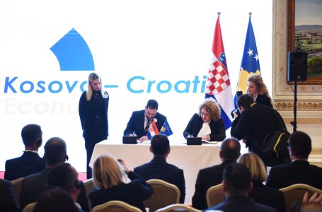 Kosova dhe Kroacia nënshkruajnë marrëveshje bashkëpunimi për turizëm