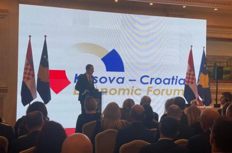 Kurti: Eksporti me Kroacinë është trefishuar ndërsa importi është dyfishuar
