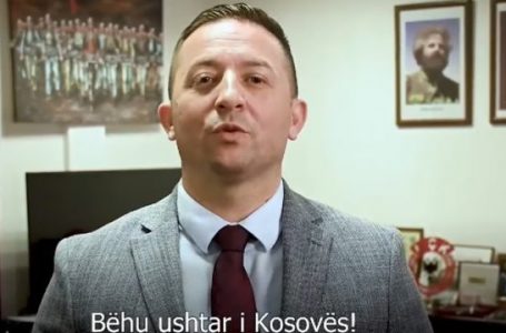 Mehaj me video-mesazh drejtuar të rinjve: Bëhuni ushtarë të Kosovës