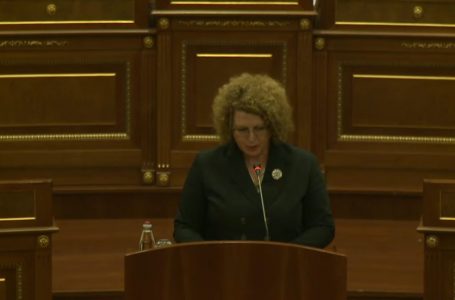Ministrja Hajdari prezanton projektligjin për sigurim të produkteve, opozita kërkon largimin e saj