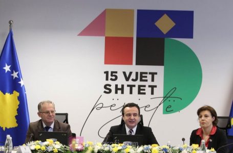 Kurti në 15 vjetorin e Pavarësisë së Kosovës: Puna dhe festa në Republikën tonë duhet të shkojnë gjithmonë bashkë