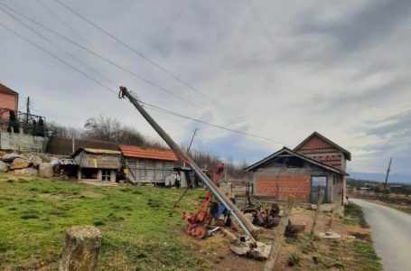 KEDS: Erërat e forta shkaktuan dëme në rrjetin elektroenergjetik