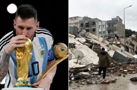 Messi dhuron 3.5 milionë euro për të prekurit e tërmetit në Turqi dhe Siri