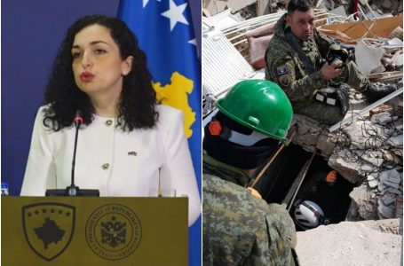 Osmani: Vendosmëria e ushtarëve të FSK-së për të shpëtuar jetë, ngjallë shpresë në këtë tragjedi