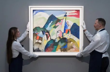 Kryevepra e Kandinsky-t shitet për 37.2 milionë paund në ankand në Londër