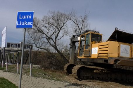 Fillojnë punimet për rregullimin e infrastrukturës së lumit Llukac