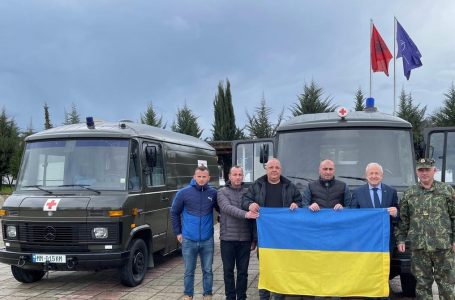 Shqipëria dërgon dy reanimobilë në Ukrainë për nevojat e Forcave të Armatosura