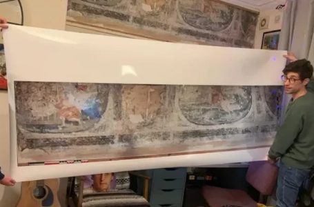 Zbulohet një mural 400-vjeçar në Angli, mesazhi habit punëtorët