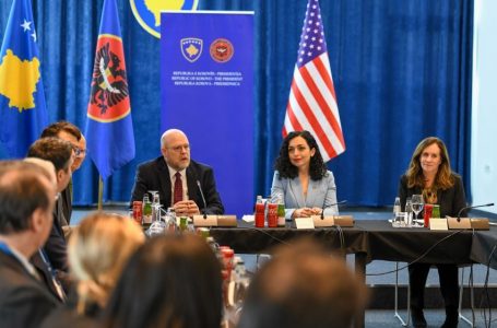 Çfarë diskutoi Osmani me biznesmenët amerikanë që i solli DASh në Kosovë