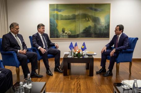 Kurti pas takimit me Lajçakun dhe Escobarin: Të ndalohen menjëherë sulmet e grupeve kriminale në veri