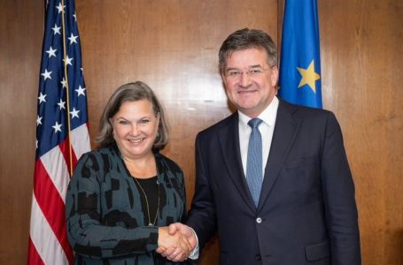 Lajçak i vazhdon takimet në Washington, ShBA-ja në mbështetje të planit të BE-së për veriun