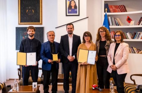 Ministria e Kulturës ndan çmimet vjetore për kinematografi