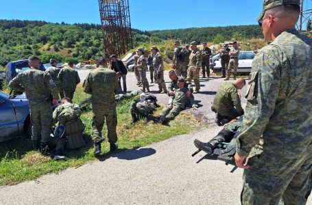 FSK realizon trajnimin “Evakuimi i viktimave në fushë-betejë”