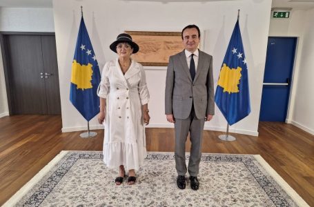 Zëvendëskryetarja e Zveçanit dje ka takuar Kurtin, ja për çka folën