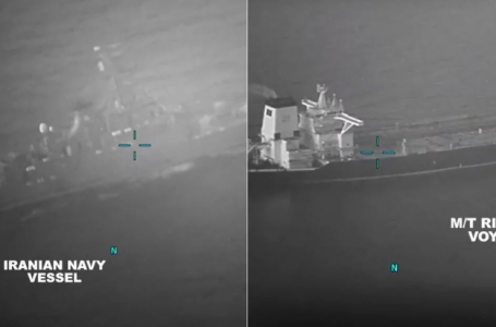VIDEO/ Si e pengoi marina amerikane sulmin iranian ndaj dy anijeve cisternë me naftë