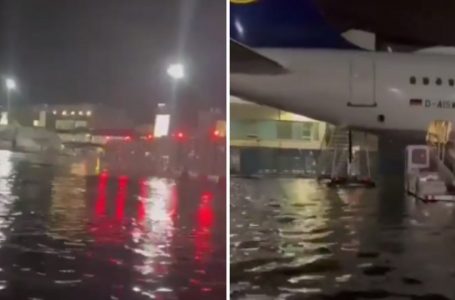Gjermani: Anulohen 70 fluturime për shkak të përmbytjeve në aeroportin e Frankfurtit