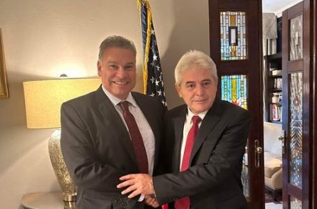 Kosova temë në takimin Ahmeti – Escobar: Marrëveshja e Orit të zbatohet pa vonesa